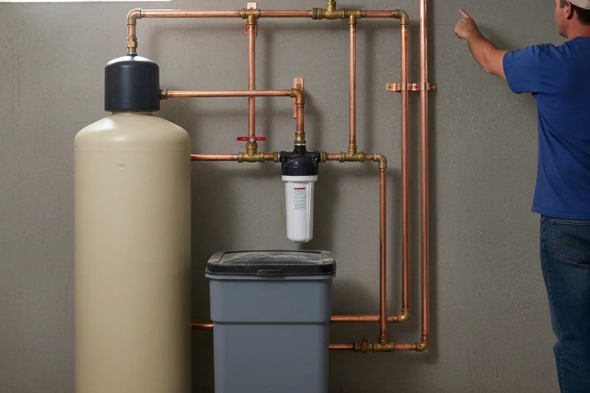 Whole-house water treatment system installed in Wrightwood